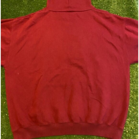 Temple Owls hoodie mens extra large red vintage Y2K sweatshirt football 31 - Picture 7 of 12